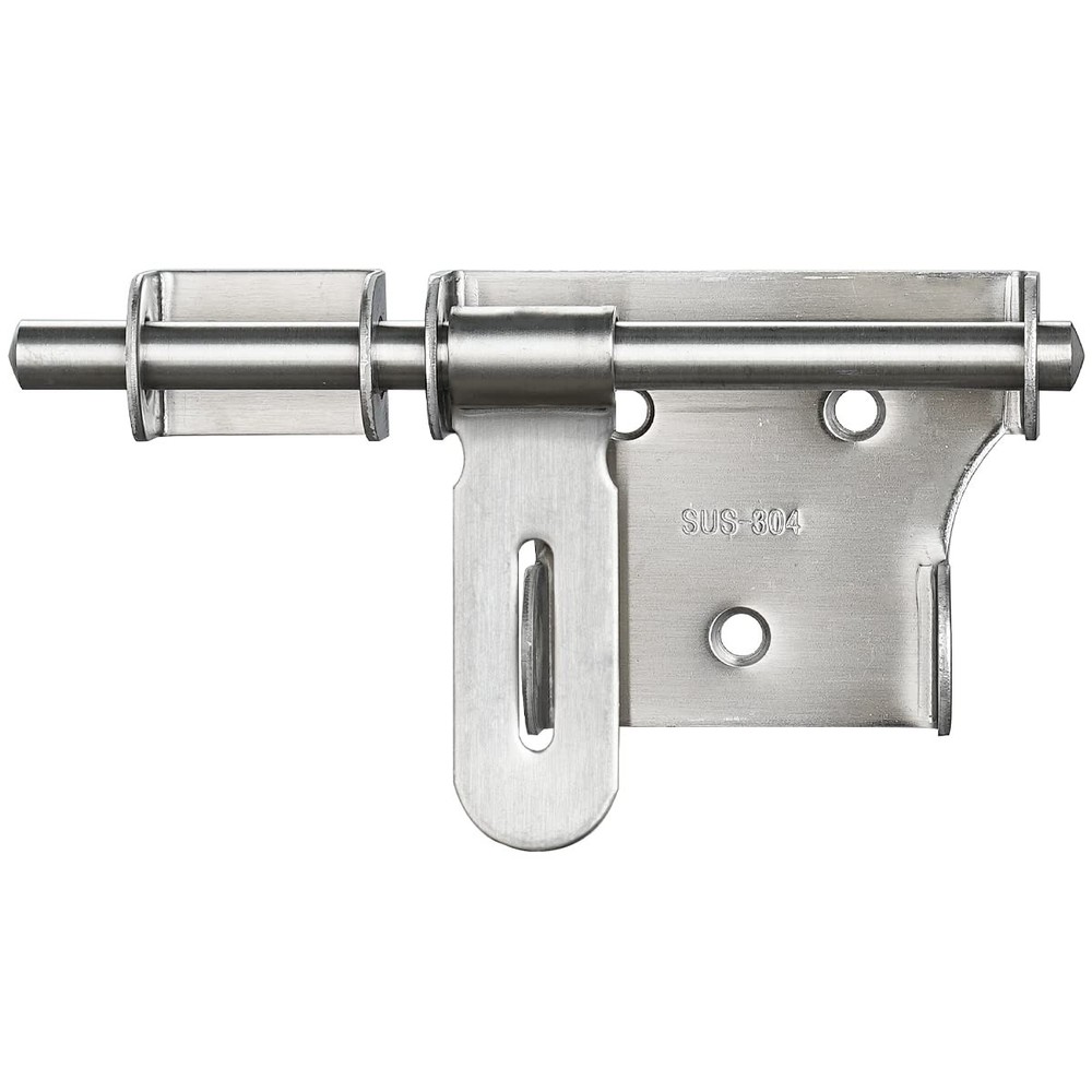 Sliding Bolt Gate Latch, 6 Inch Thickening 304 Stainless Steel Barrel Bolt with