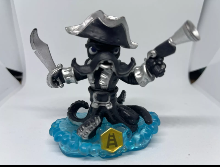 Skylanders Swap Force - DARK WASH BUCKLER - WATER ELEMENT