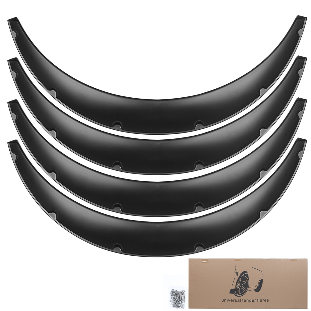 4Pcs 4.5inch Flexible Fender Flares Extra Wide Body Wheel Arches For Ford F-150