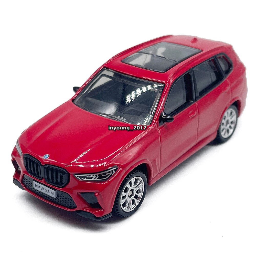 1:64 BMW X5M Toy Car Model Alloy Diecast SUV Toy Vehicle for Boys Kids Gifts Red