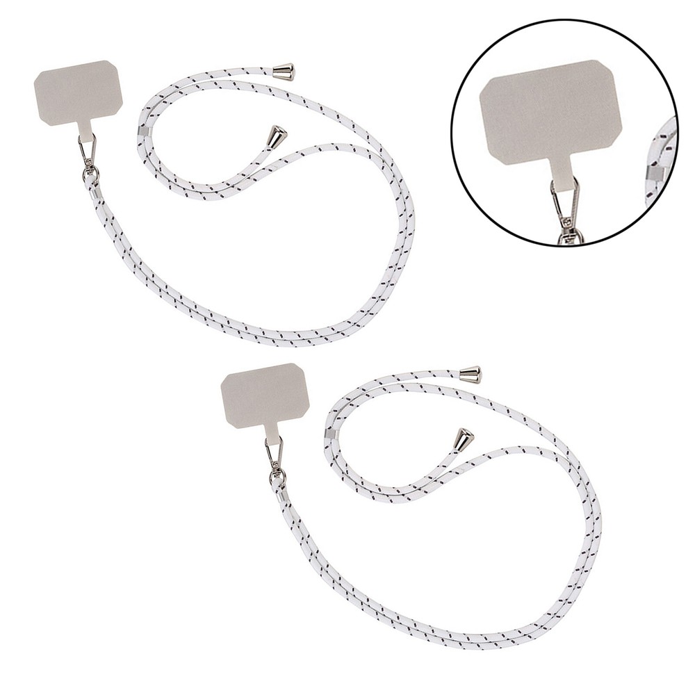 2Pack Universal Phone Lanyard Case Cover Holder Sling Strap Neck Cord For iPhone