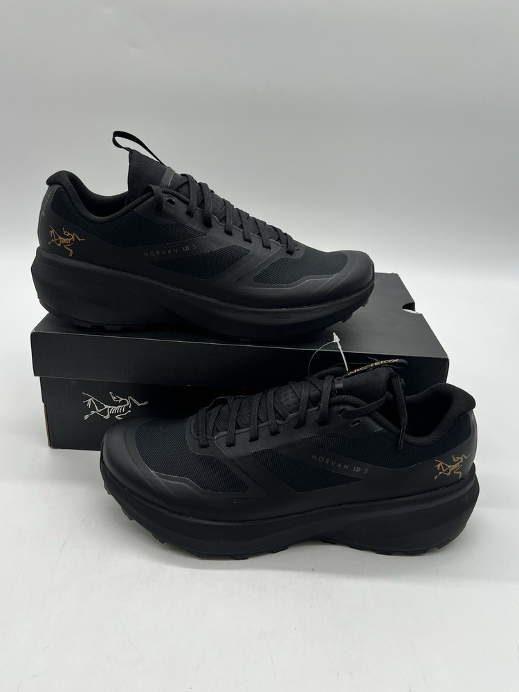 Arc'teryx Norvan LD 3 GTX Women's 10 Black Long Distance Trail Running Sneakers.
