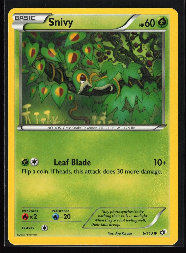 SNIVY Legendary Treasures #6 LTR(LP)(PKM)