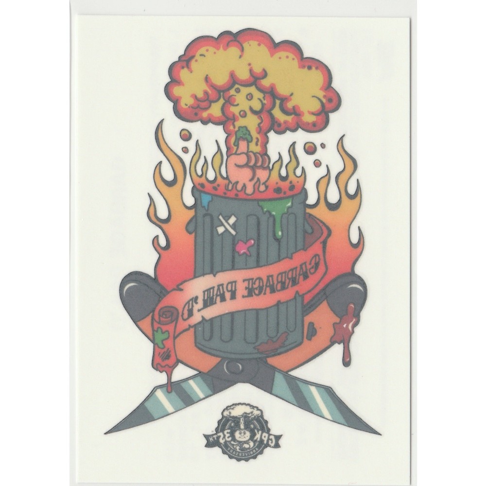 Garbage Pail Kids GPK 35th Anniversary Series #7 Tattoo Card 2020