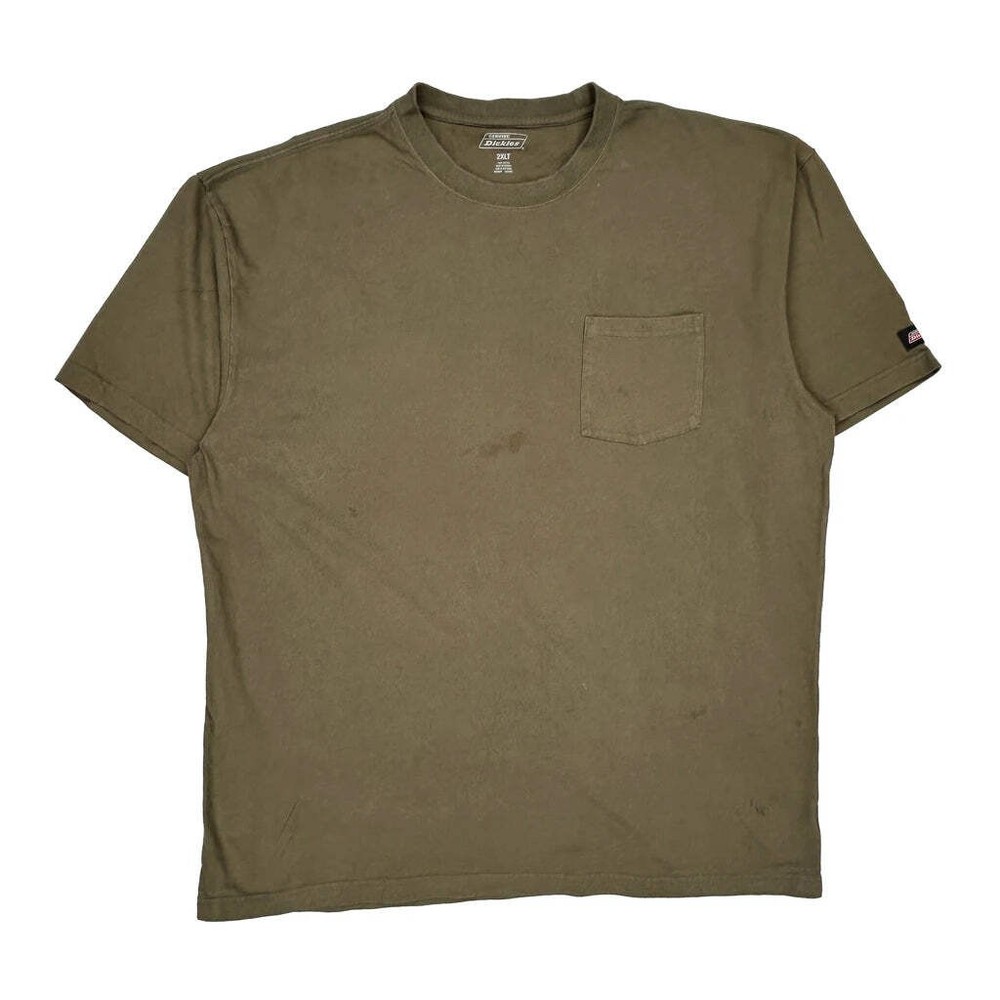 Dickies T-Shirt - 2XL Green Cotton