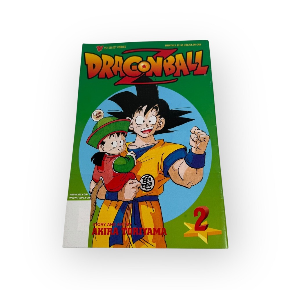 Dragon Ball Z Comic Rare Issue 2 Viz Select 1999 Anime Manga Collectible