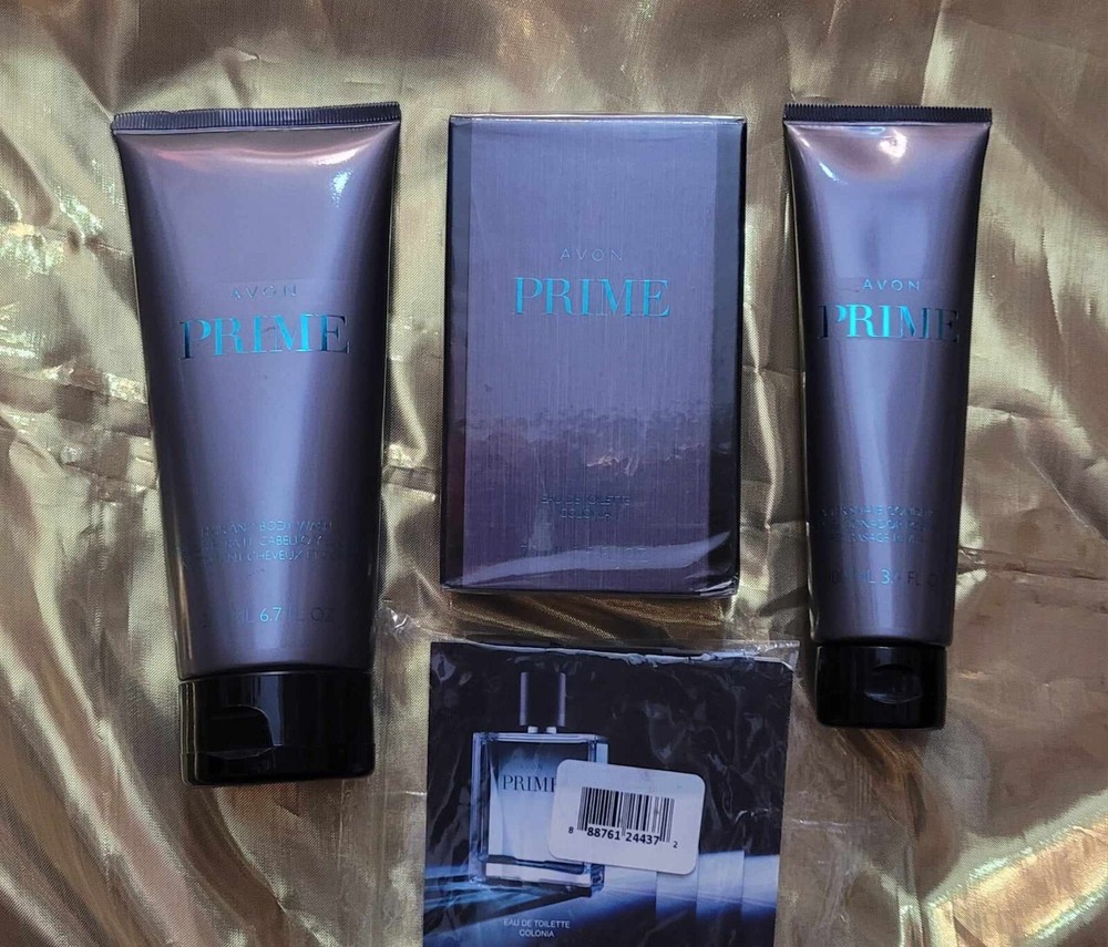 Avon PRIME  Men’s Cologne EDT Spray Set of 4  Full Size ~ NIB ~ NEXT DAY SHIP-image