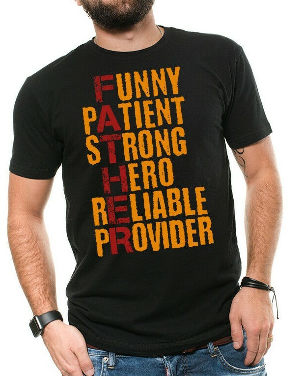 Fathers Day Gifts Gift For Dad Cool Father's Day Gift Idea Father Hero Dad Shirt-image