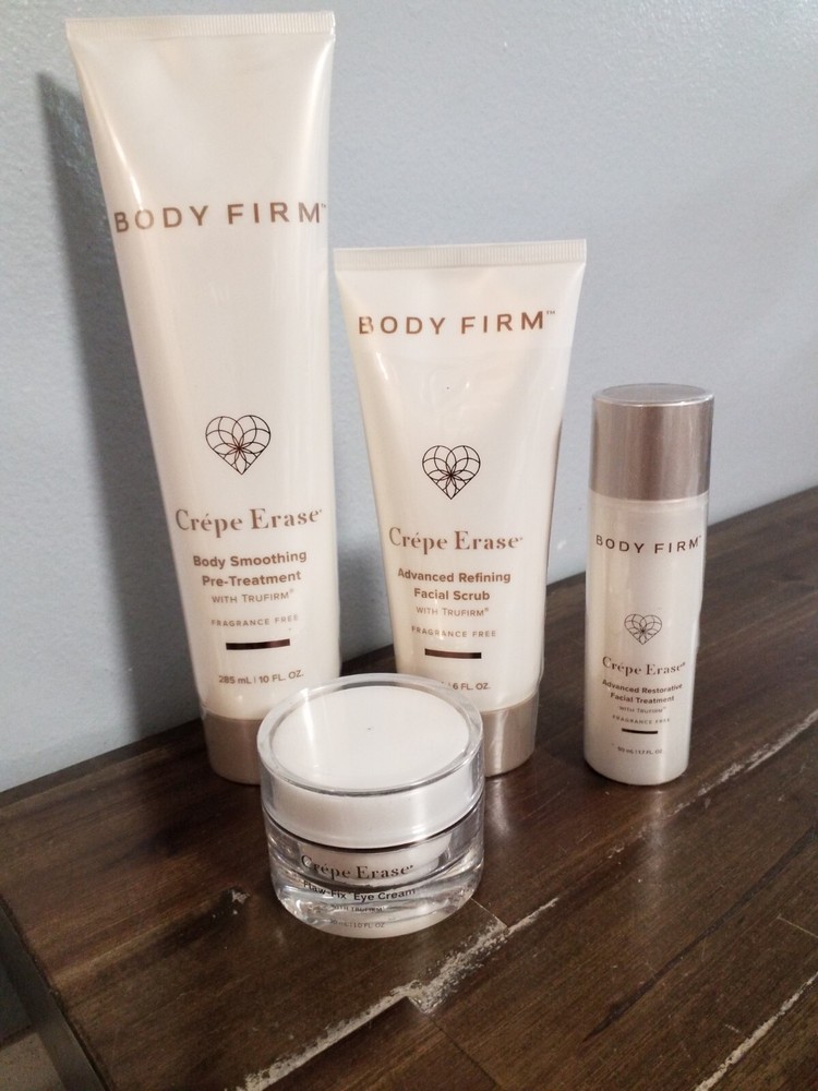 Crepe Erase Body FIRM Lot 4 Body Repair Wrinkle Lotion Facial Body Cream