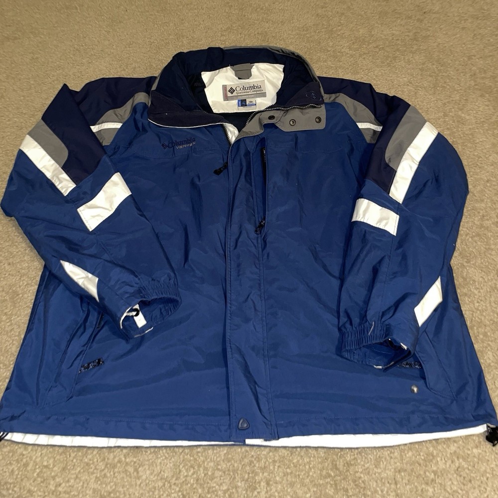 Columbia Vertex Waterproof Omni-Shield Jacket 2XL Tall Core Interchange