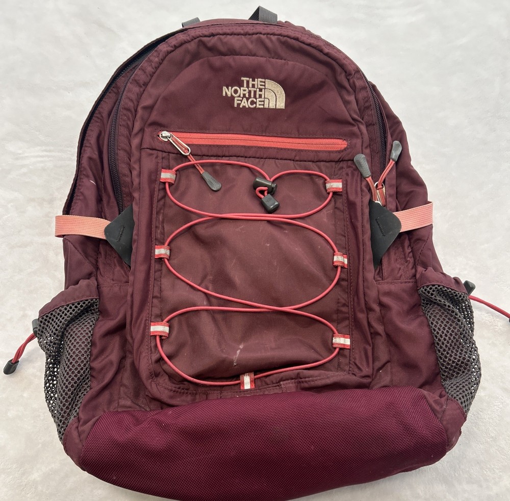 The North Face Borealis Backpack in Purple Pink for Work School Hiking