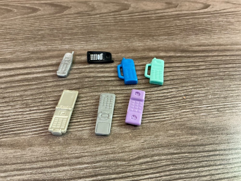 Mattel Barbie Doll Cell Phones Telephone  Phone Lot  # 6