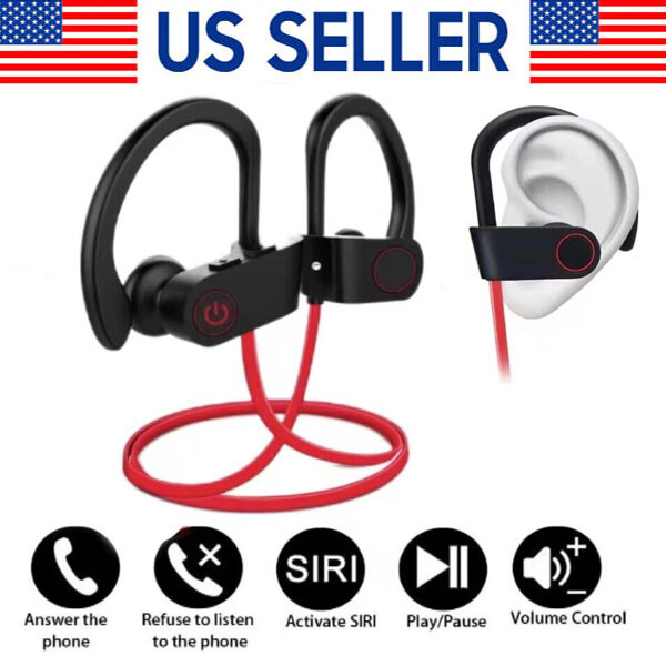 Waterproof Bluetooth 5.0 Earbuds Stereo Sport Wireless Headphones in Ear Headset