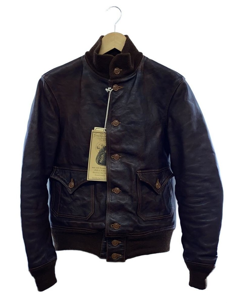 Freewheelers Typea-1/Flight Jacket/36/Leather/Brw/074734// 3970