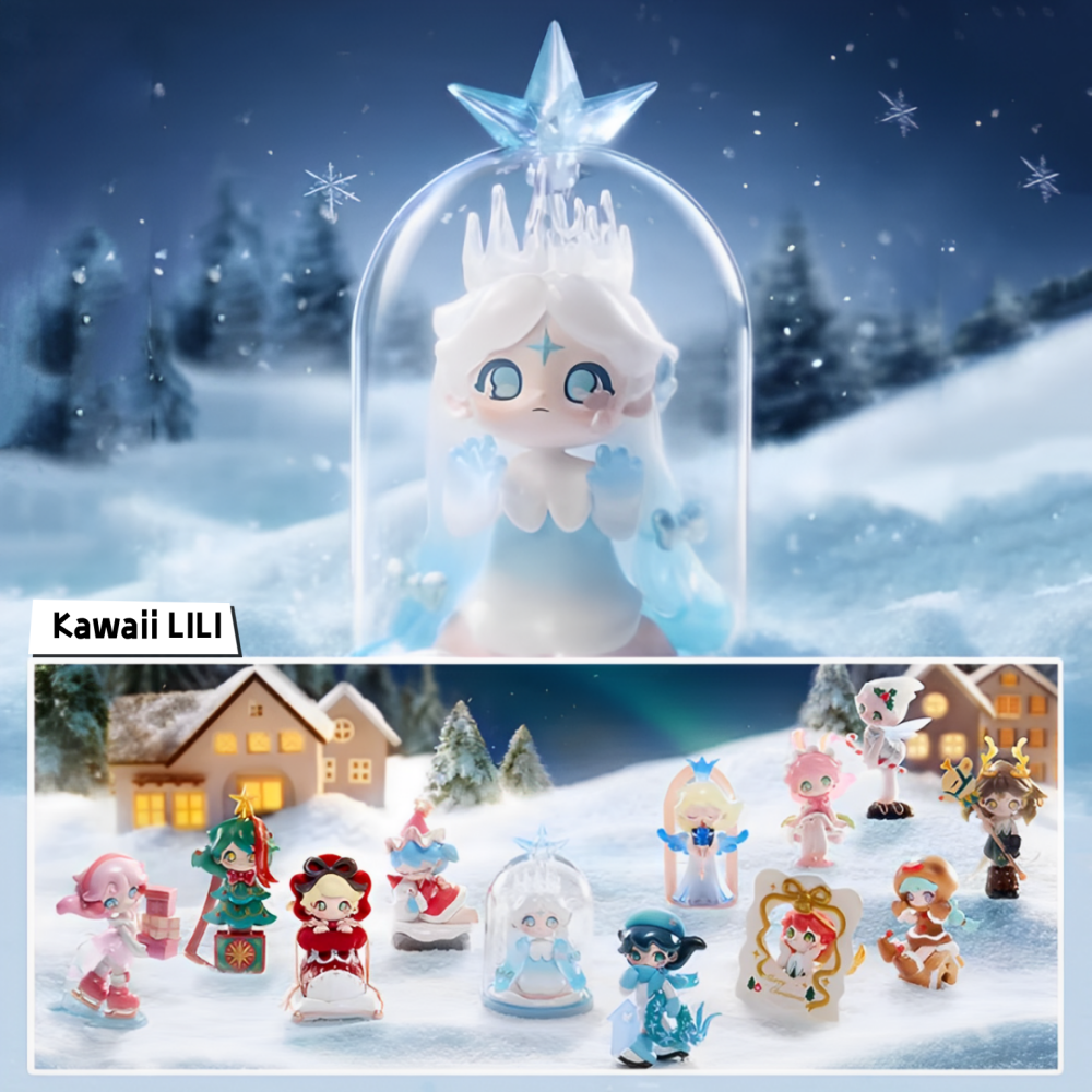 POP MART AZURA Warm Christmas Series Blind Box Confirmed Figure Art Toy Hot Gift