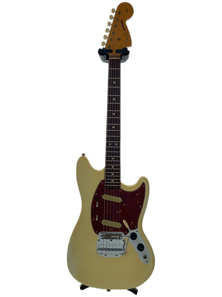 Fender Mustang/1966/Slab Fingerboard/Slab Body/Fret Wear/Hard Case Included