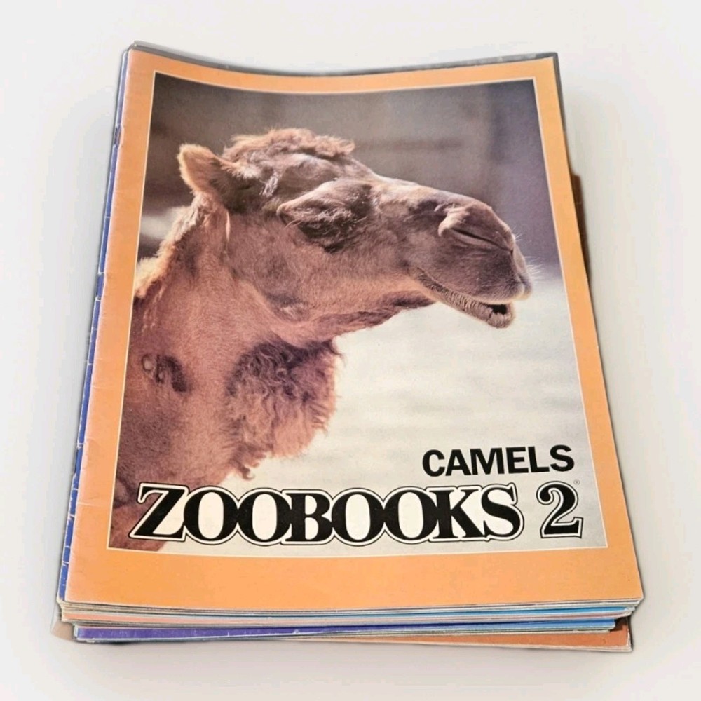 Vintage Zoobooks 41 Paperbacks 1985-1991 Various Animals Homeschooling VGC