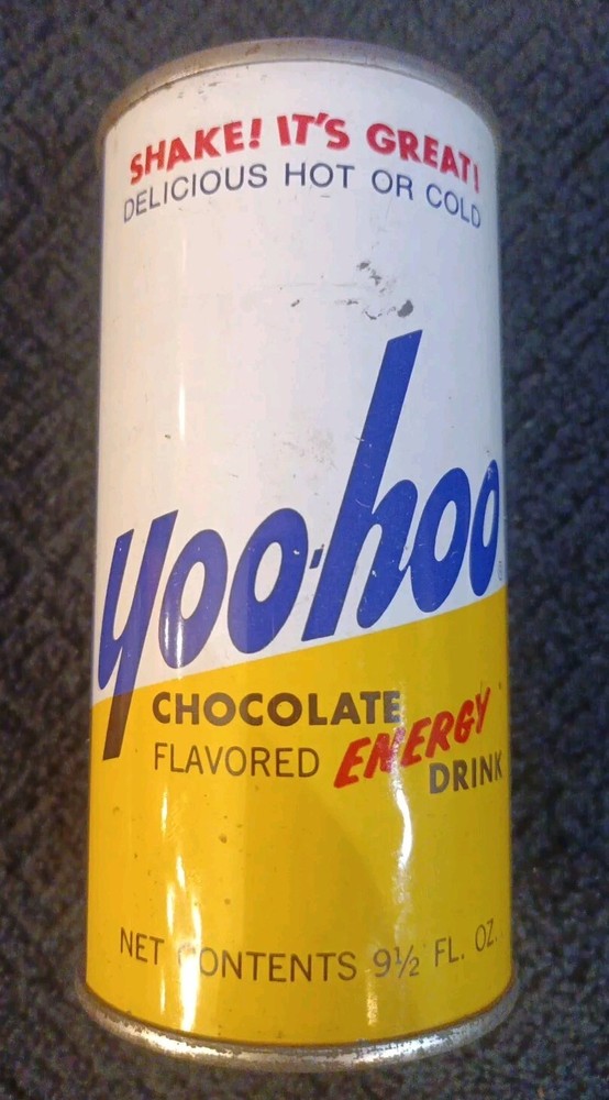 Vintage 1970s Yoo-Hoo Chocolate Energy Drink Can. Nice Condition See Pics!