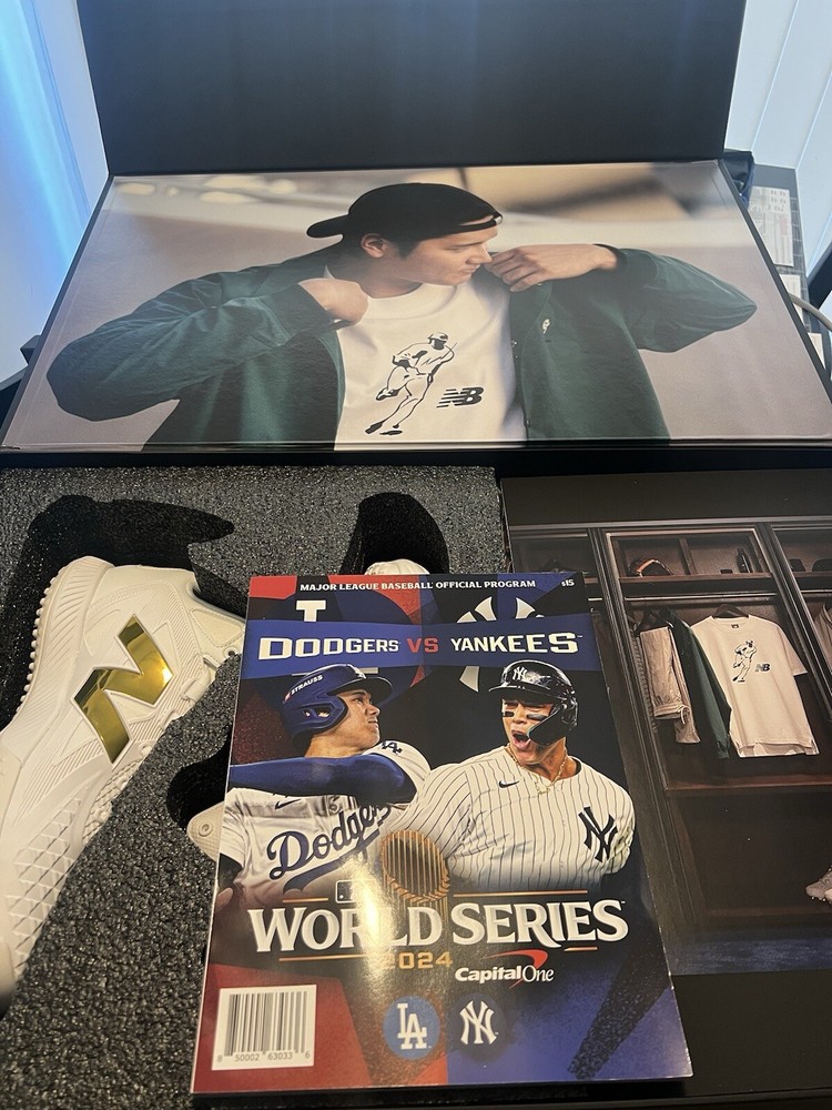Shohei Ohtani 50/50 World Series New Balance Promotional Box!!! Rare and limited