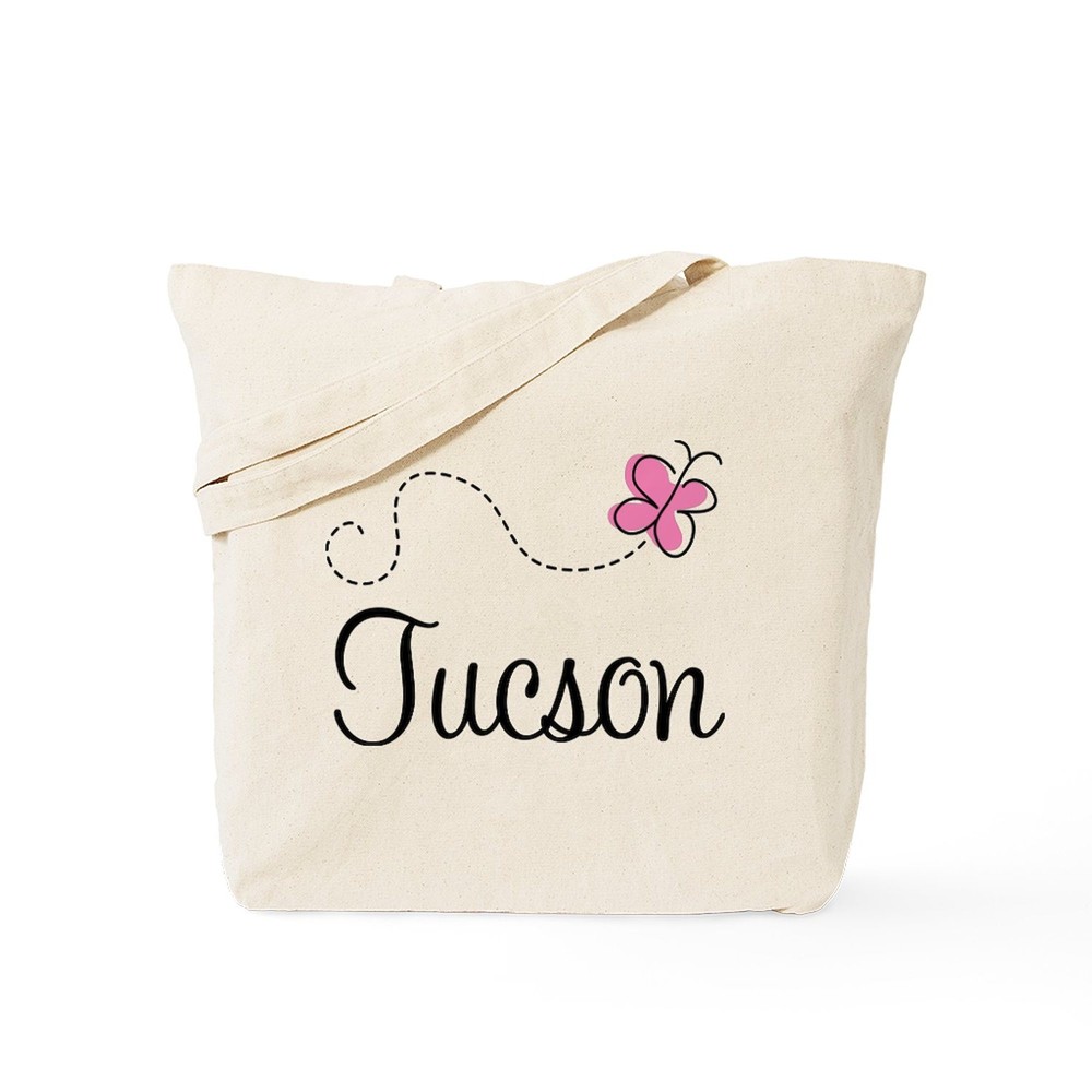 CafePress Pretty Tucson Natural Canvas Tote Bag, Cloth Shopping Bag (408311973)