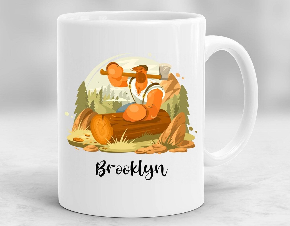 Personalized Lumberjack Mug Lumberjack Cup Lumberjack Gift Lumberjack Coffee Mug
