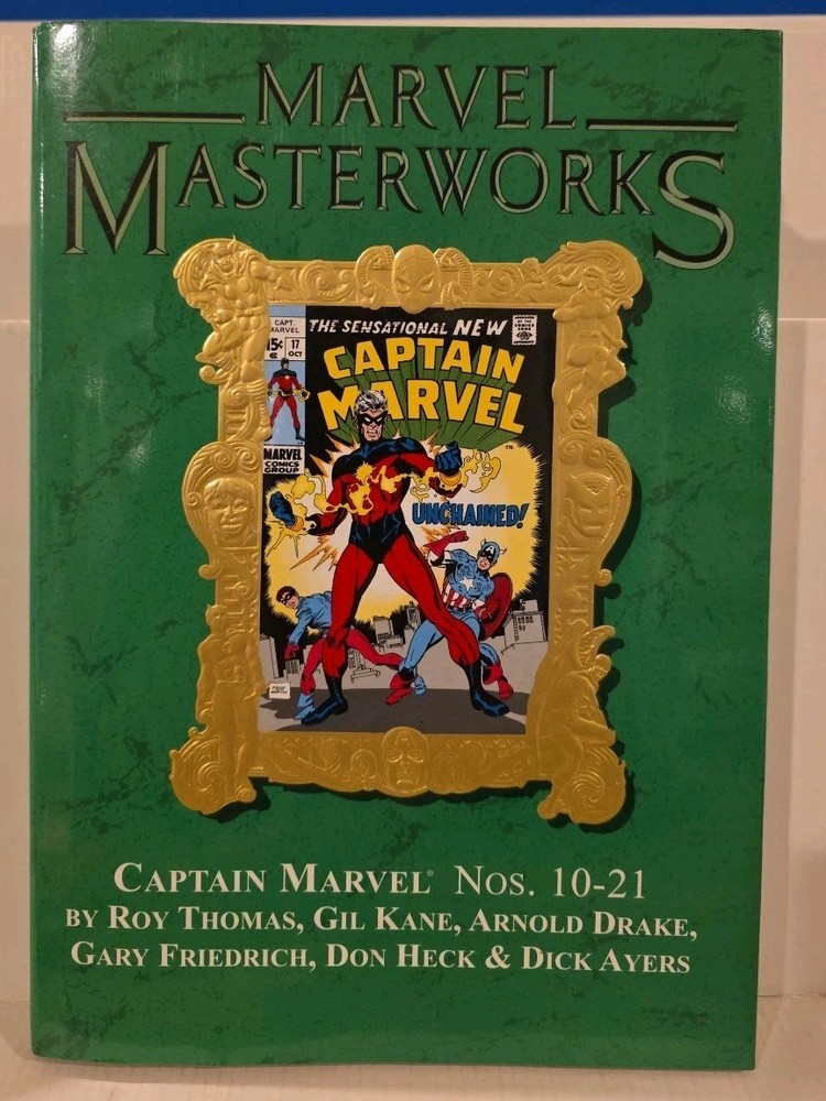 MARVEL MASTERWORKS HC VOL. 82 (CAPTAIN MARVEL) 1ST PRINTING/ LIGHT SHELFWEAR