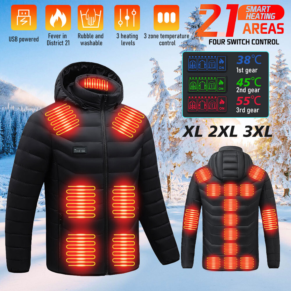 USB Heated Vest for Men & Women - Winter Warmth with Electric Heating