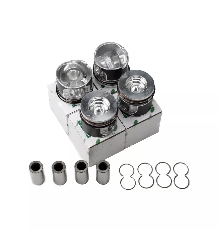 4x Piston & Ring Set 83.00mm Fit For Land Rover L663 L550 L551 Jaguar X540 2.0T