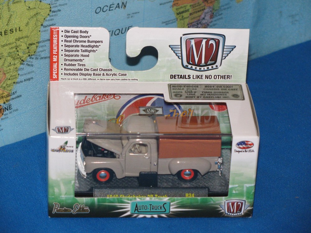 M2 MACHINES 1949 STUDEBAKER 2R TRUCK PREMIUM EDITION AUTO-TRUCKS ***BRAND NEW***