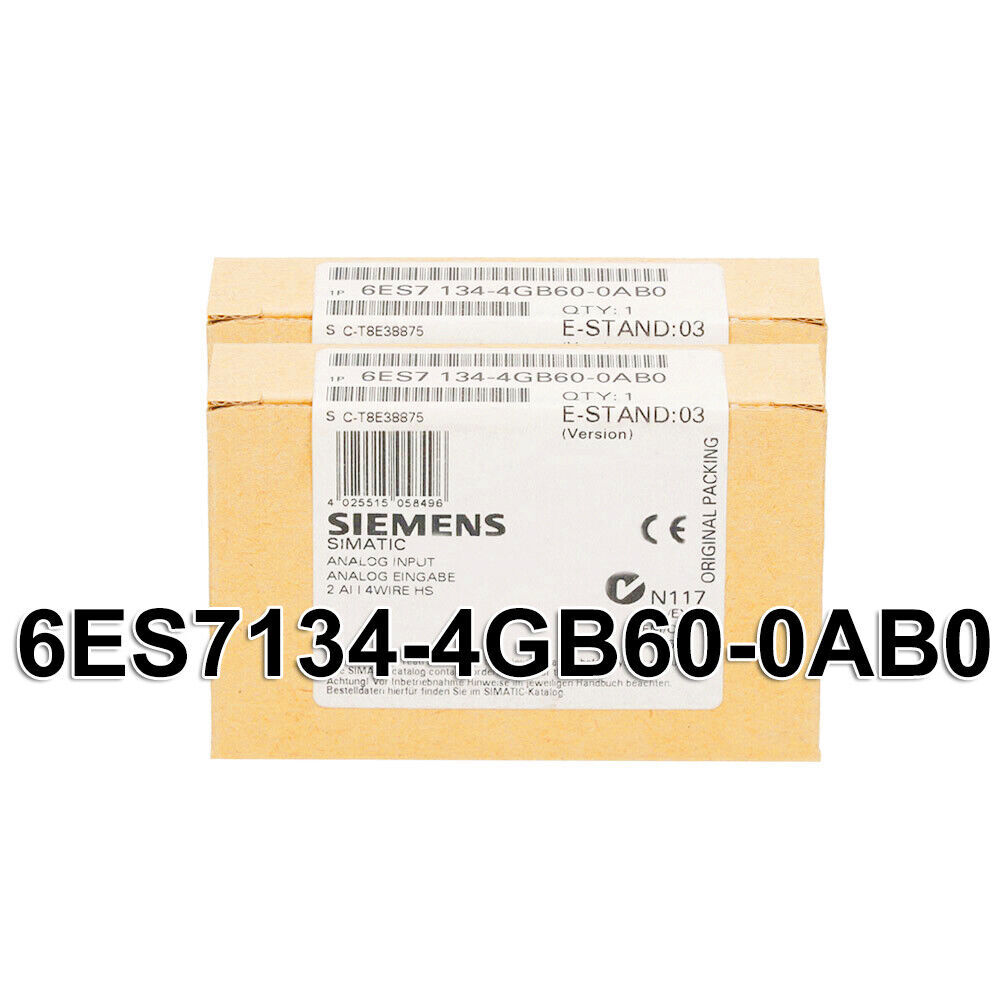 1pc Siemens 6ES7 134-4GB60-0AB0 6ES7134-4GB60-0AB0 SIMATIC DP ELECTRONIC MODULE