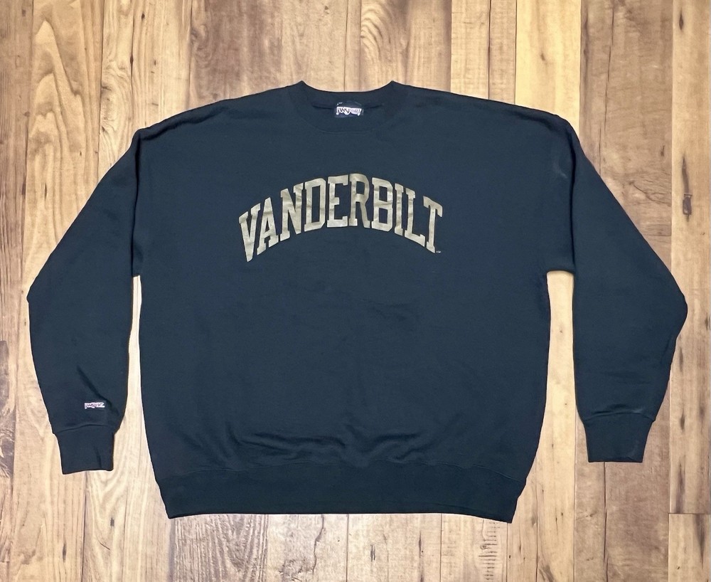 Vintage Vanderbilt University Commodores Jansport Crewneck Sweatshirt/ Sz: XXL