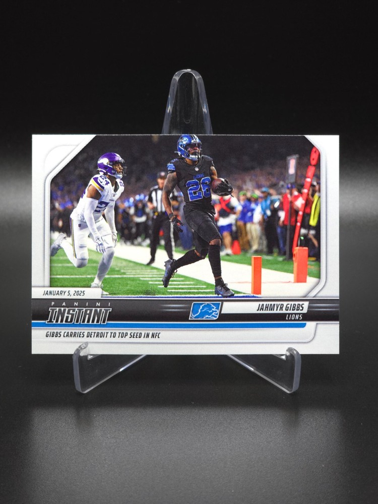 2024 Panini Instant SP Jahmyr Gibbs 4 TDS #256 Detroit Lions PR 206