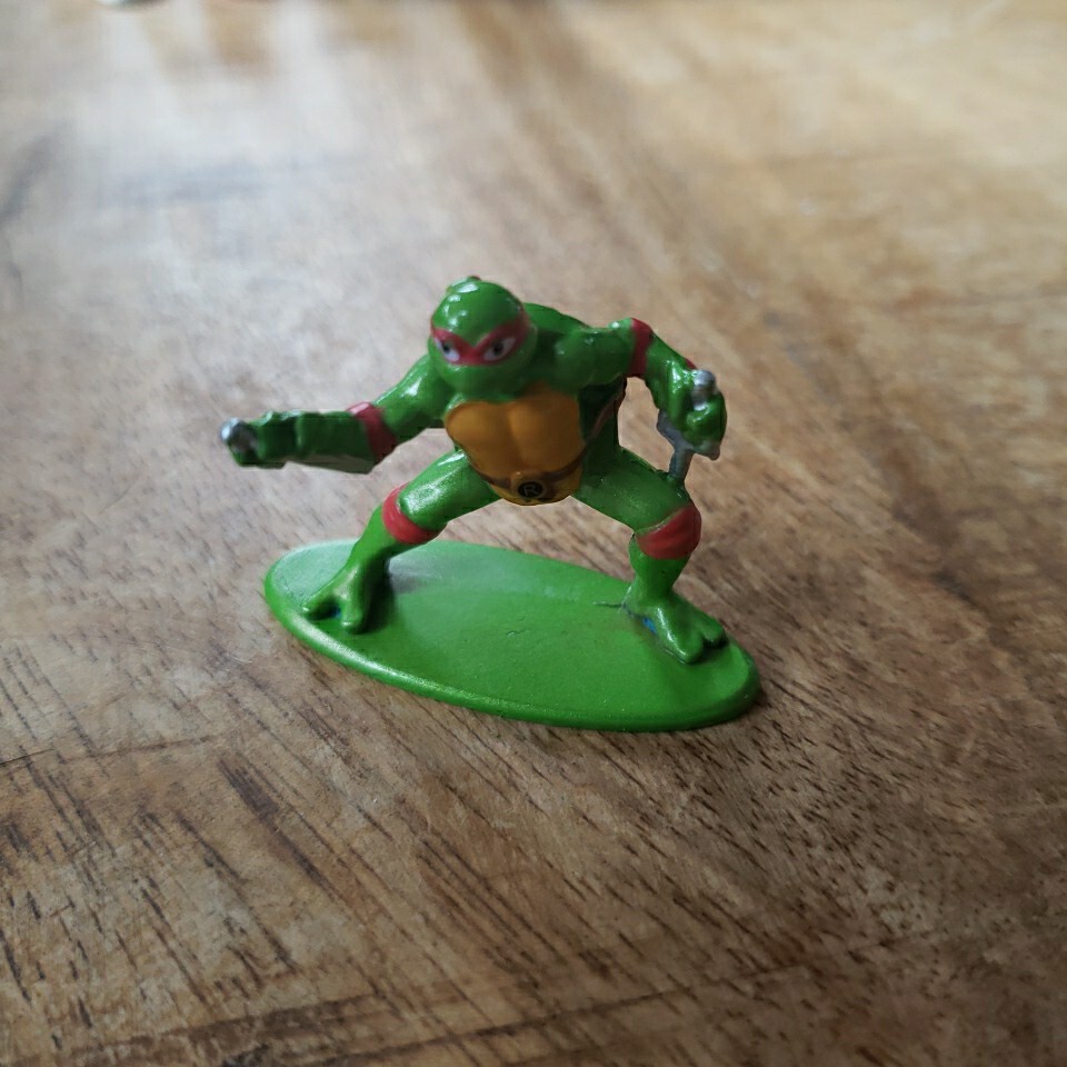 Raphael TMNT Jada Toys Nano Loose Metalfig New 1 1/4