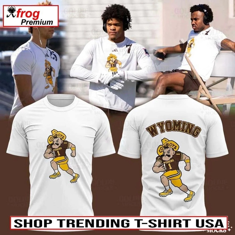 Wyoming Cowboy Football New Edition T-Shirt Unisex All Sizes