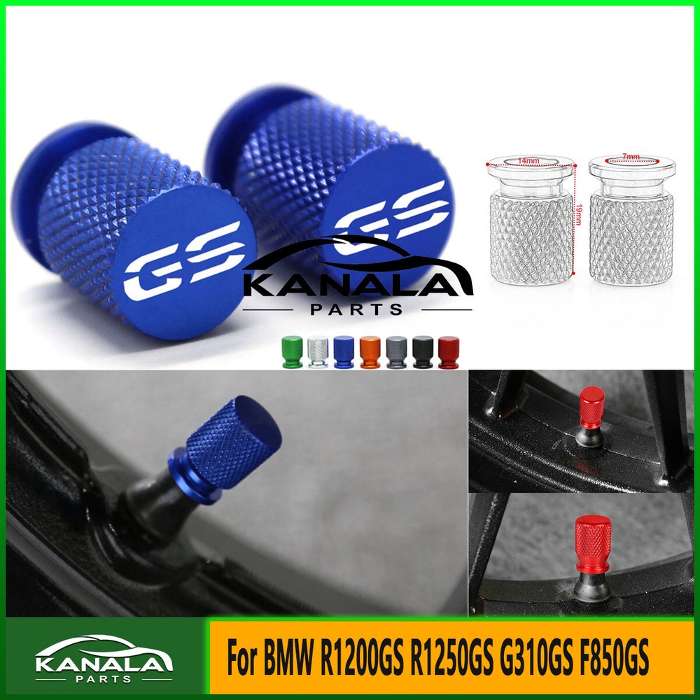 For BMW R1200GS R1250GS G310GS F850GS Tire Valve CNC Universal Aluminum Covers
