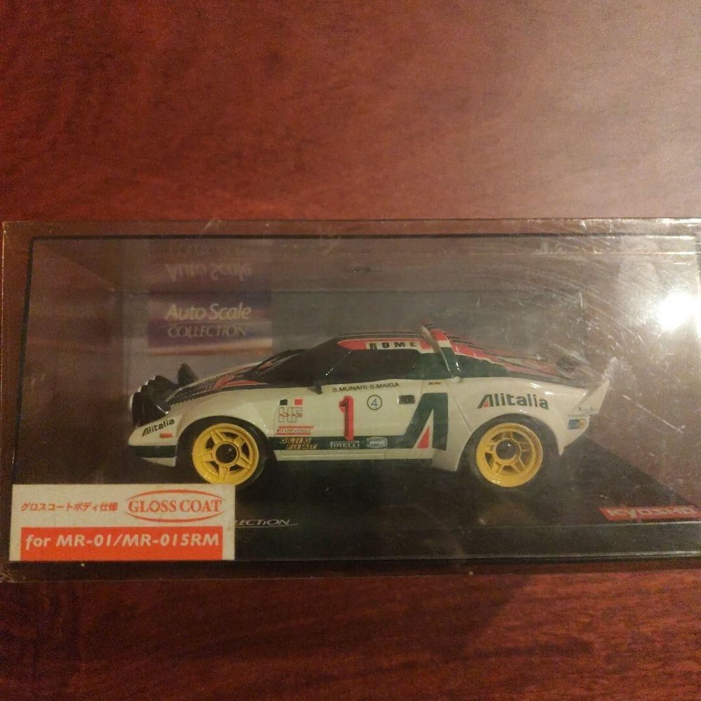 Kyosho Mini-Z Lancia Stratos 77 Monte Carlo No1 Gloss Finish Auto Scale