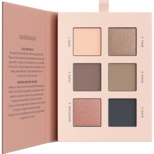 bareMinerals Mineralist Eyeshadow Palette Ultranatural 6 Rich Pigments Vegan