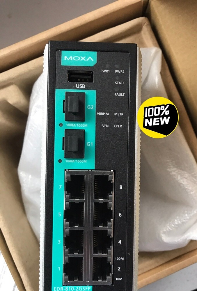 1PC Moxa EDR-810-2GSFP Industrial Router New EDR-810-2GSFP Free Fastshipping DHL