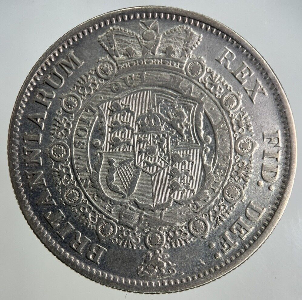 1817 George III Silver Half-Crown | Extremely High Grade Collectible Coin