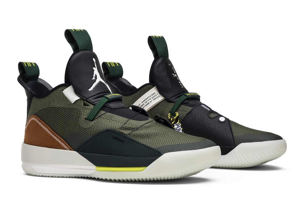 Nike Air Jordan Travis Scott x Air Jordan 33 NRG Army Men's Olive CD5965-300