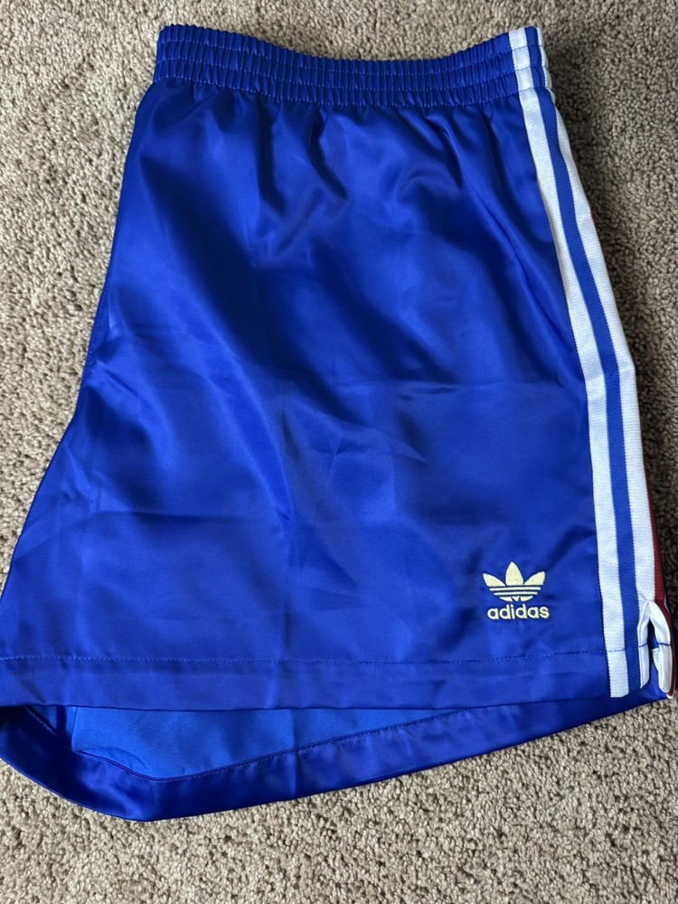 Adidas FB Nations Shorts Royal Blue/White/Red/Gold Size 2XL