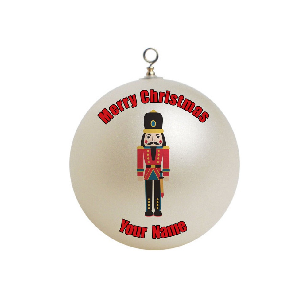 Personalized  Nutcracker Ornament Christmas 4