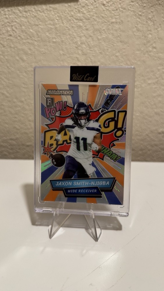 Jaxon Smith Njigba Comix Bang Rookie Card 11/25 ENCASED
