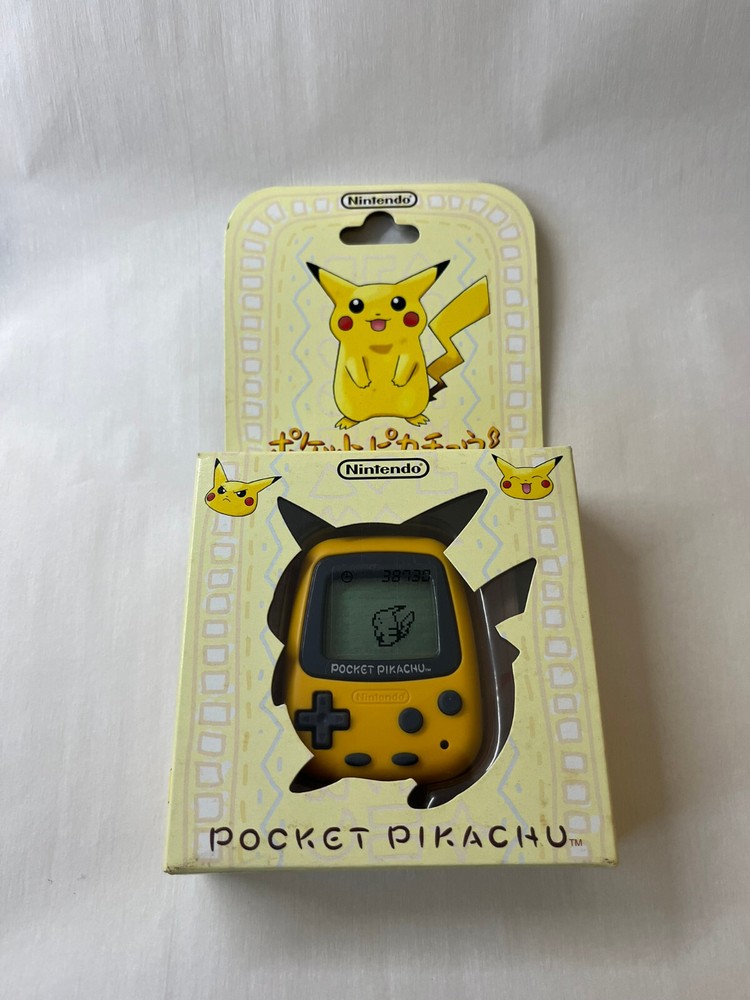 Pocket Pikachu Pokemon pedometer Nintendo New Game Virtual Pet 1998