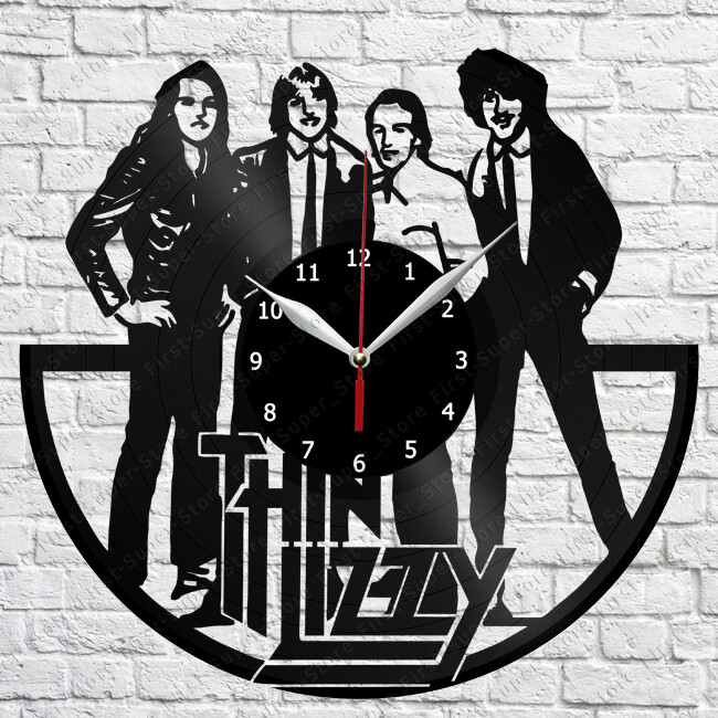 Thin Lizzy Vinyl Record Wall Clock Fan Art Home Decor 3247