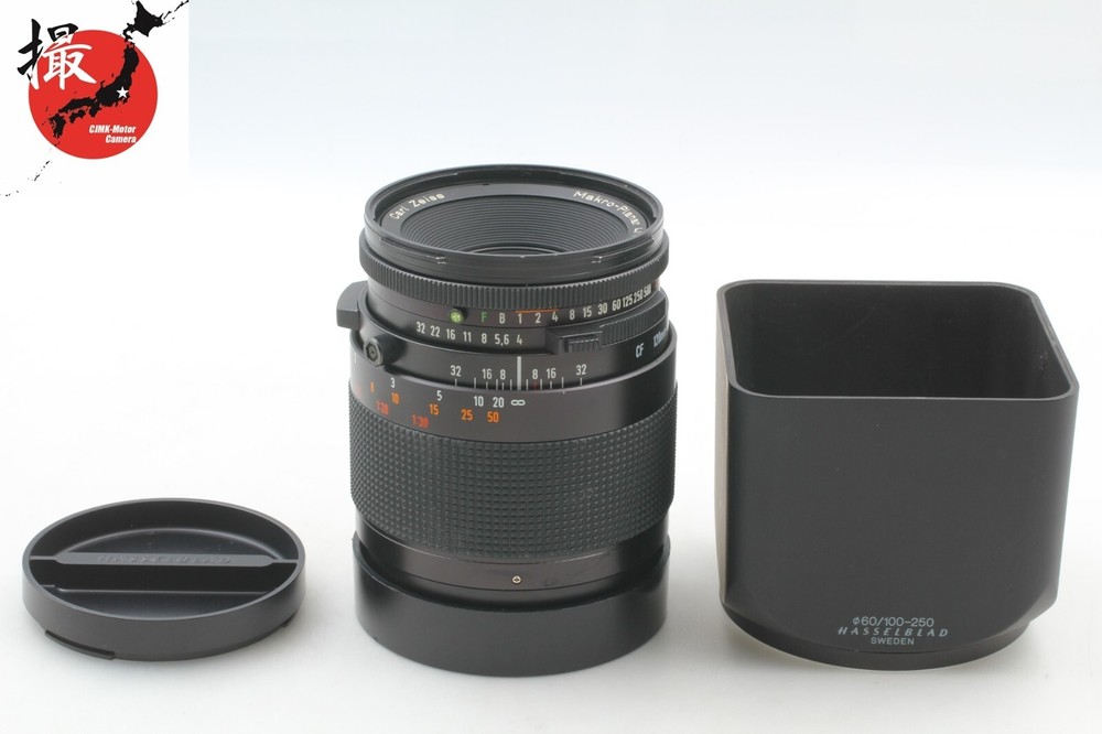 Hasselblad Carl Zeiss Makro Planar CF 120mm f/4 T* Lens with Hood Japan Mint