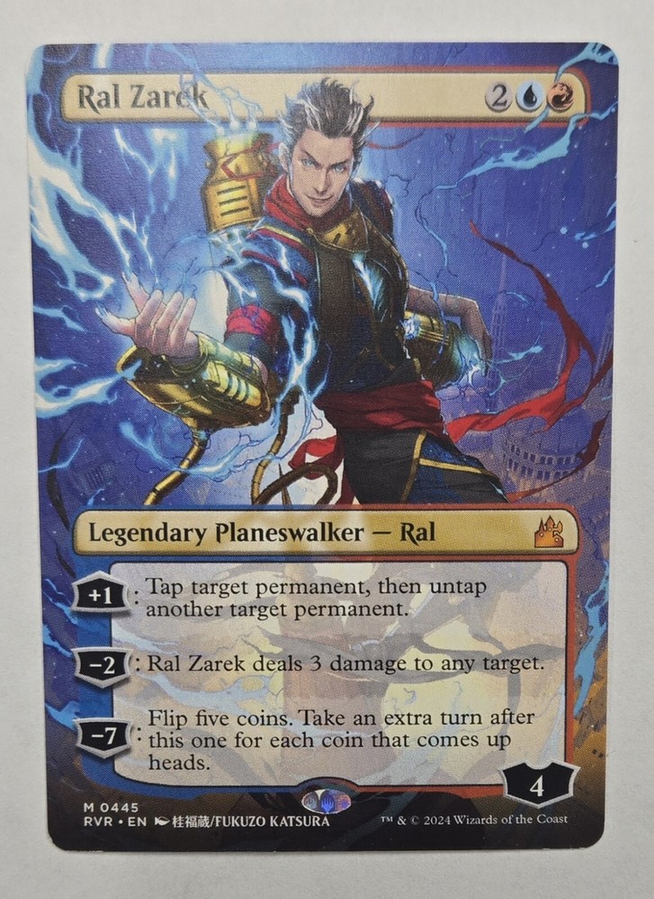 Ral Zarek (Anime Borderless) - Ravnica Remasterizado