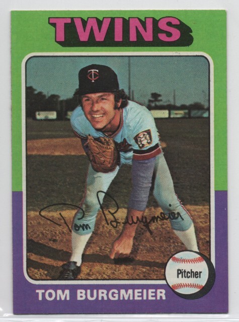 1975 Topps Mini SetBreak #478 Tom Burgmeier NM-MT OR BETTER