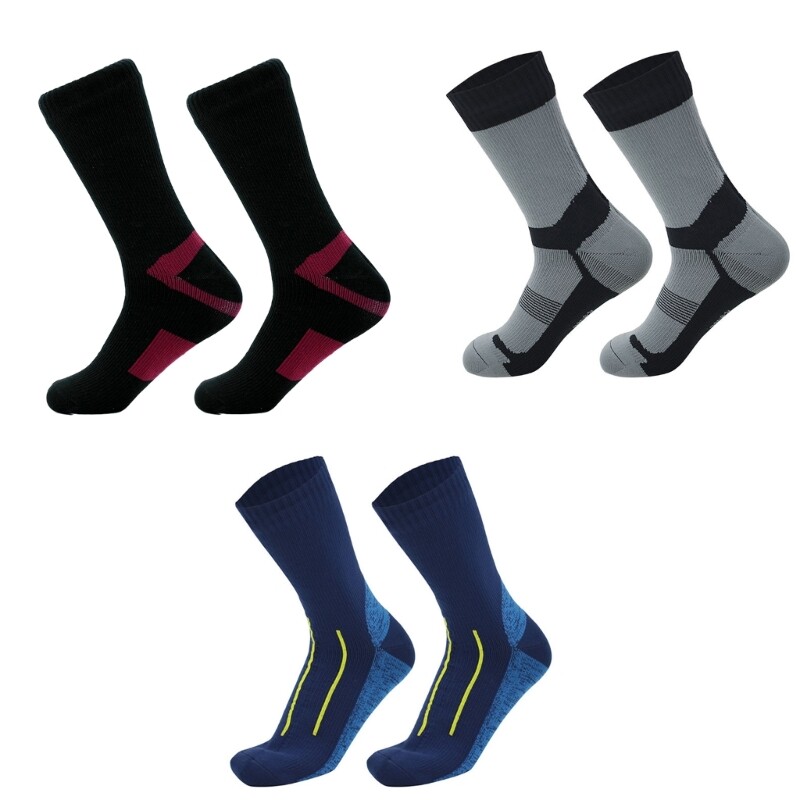 Breathable Windproof Trekking Socks for Fishing, Skiing, and Outdoor Adventures