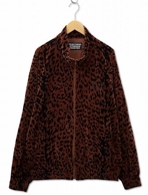 Wako Maria 2023 Leopard Velvet Jacket M Brown Stylish Elegant